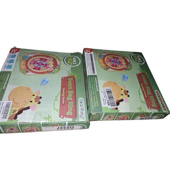 NIB- TWO Beanbag toss Games 4 in 1 games get two with an order - Picture 5 of 7